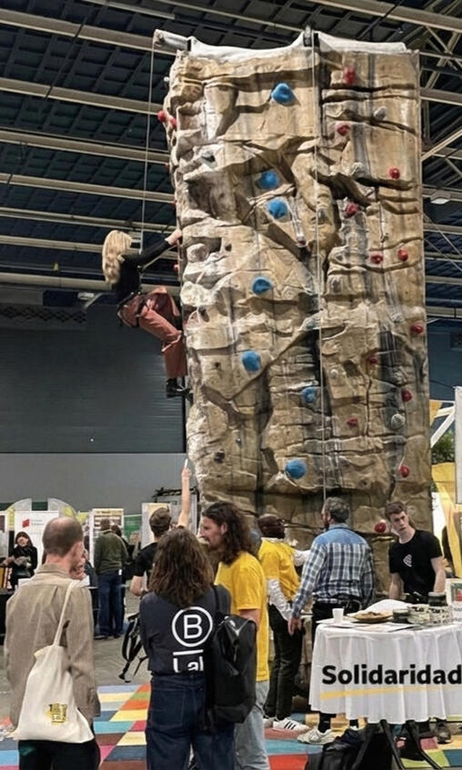 Beursactivatie Impact Fair i.s.m. Mountain Network Beeld: Karin Jensma